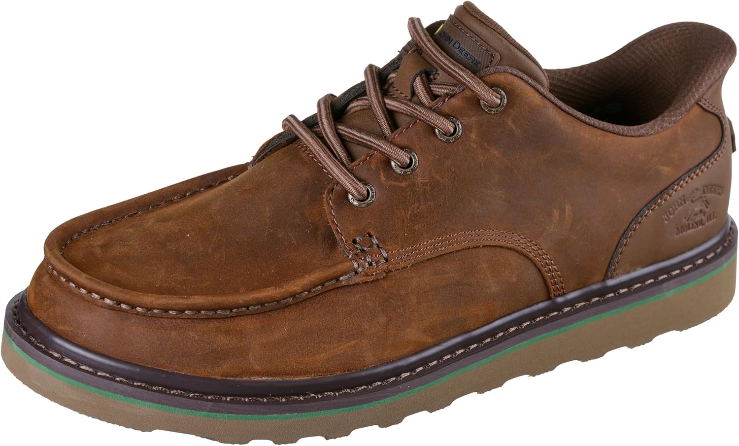 

Мужские кожаные мокасины Skechers John Deere Brockman с эластичной застежкой, Cdb