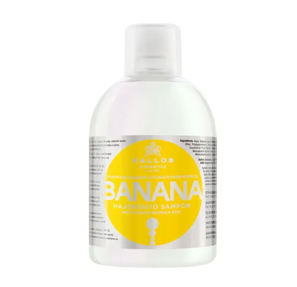 

Увлажняющий шампунь для волос Banana Kallos, 1.000 ml