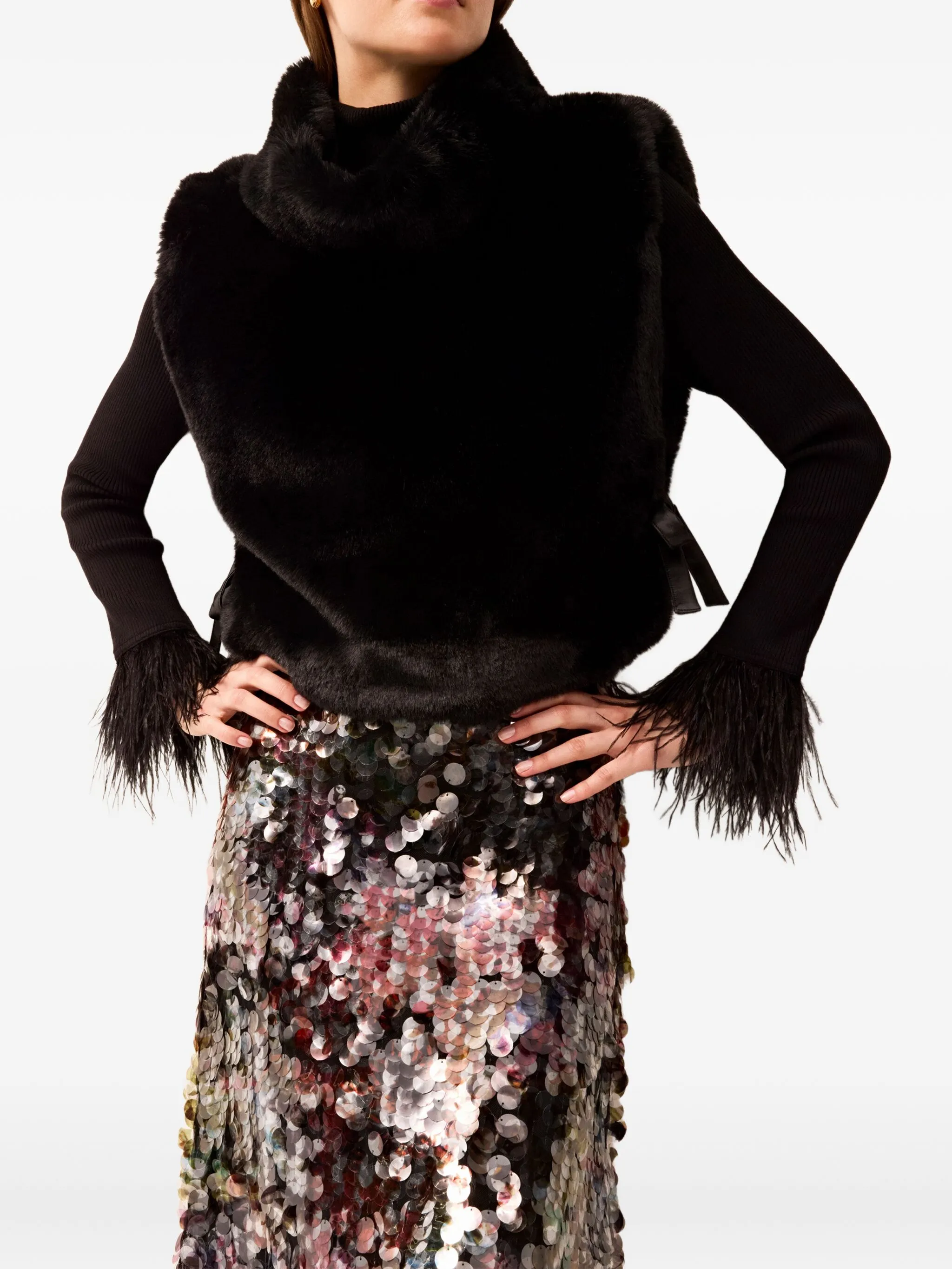 

Топ Cordelia Marie Oliver, черный