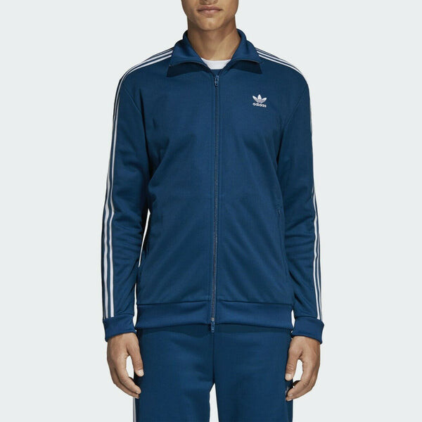 Куртка adidas originals Firebird Track Jacket Zipper tournament Sports Stand Collar Blue, синий — фото 3