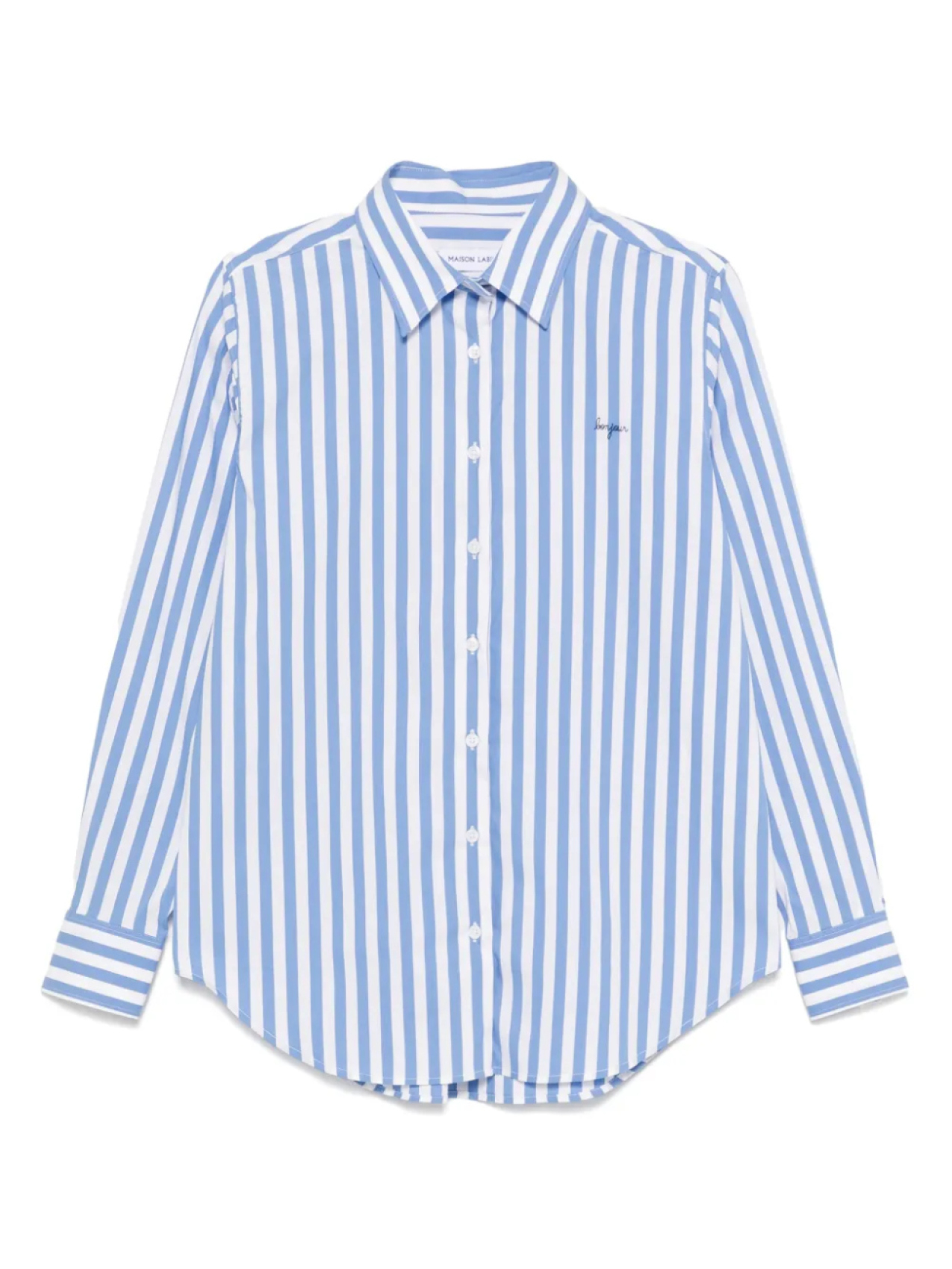 

Рубашка в полоску Maison Labiche, синий