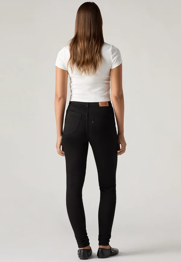 Ретро-Джинсы с высокой посадкой, двойной застежкой, узкий крой Levi'S, Soft Black — фото 3