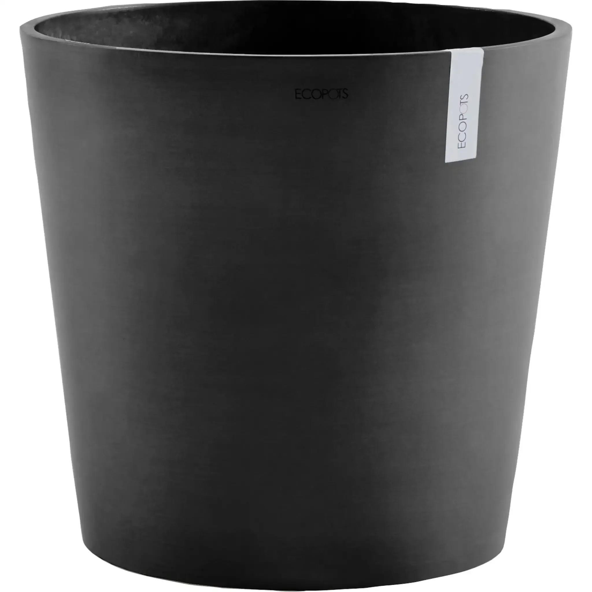 

Цветочный горшок ECOPOTS «AMSTERDAM Dark Grey», ШxГxВ: 50x50x43,8 см, с резервуаром для воды, темно-серый