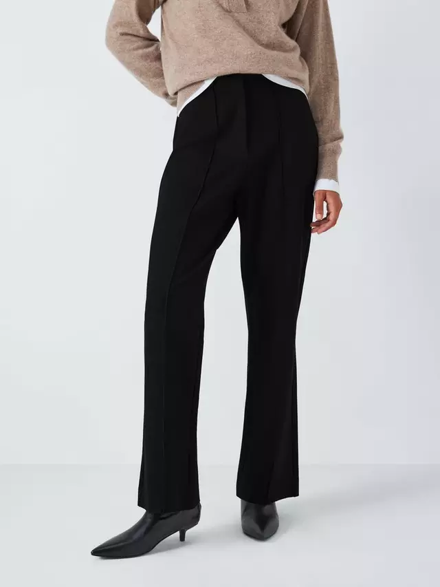 

Брюки John Lewis Tailored Ponte, черный