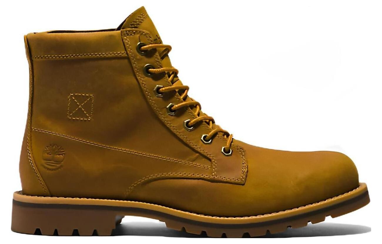 Мужские ботинки Timberland Redwood Falls на шнуровке, горчичный — фото 2