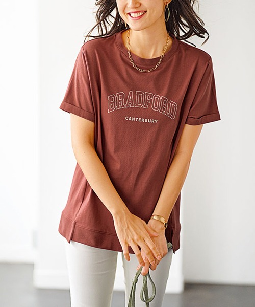 

Футболка из хлопка с логотипом колледжа BELLUNA