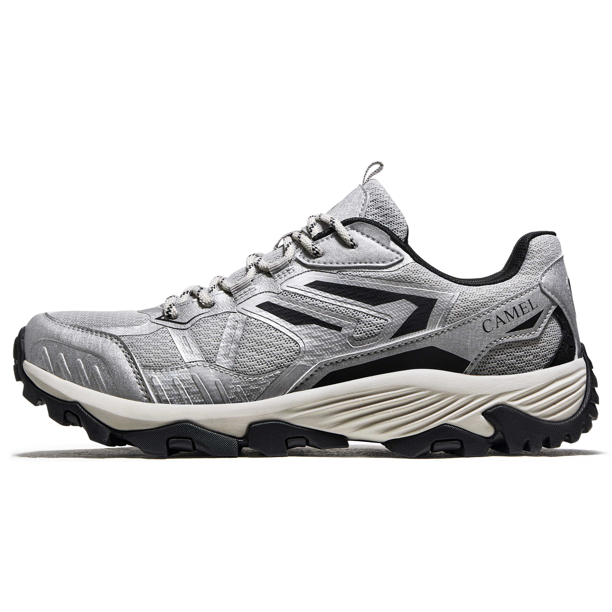 

CAMEL Туристические ботинки мужские Low top Black/White/Blue, Gray, Black/Silver