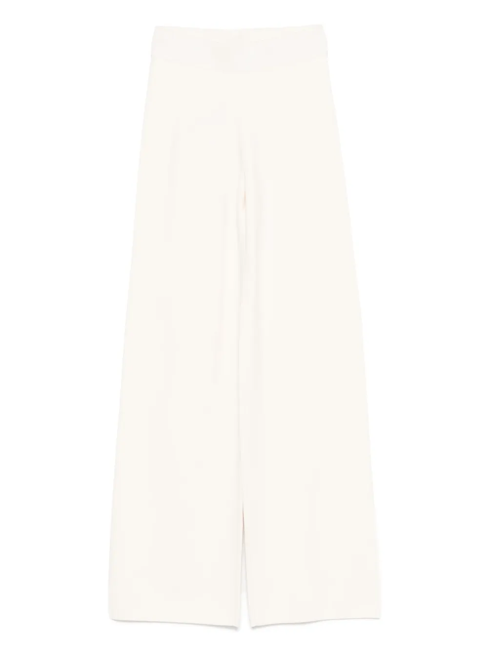 

Брюки-палаццо с резинкой на талии MAX MARA, белый