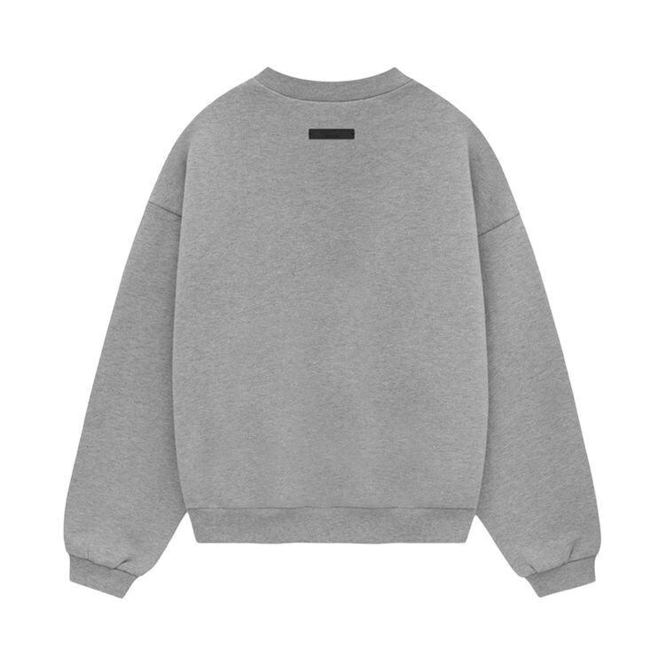Толстовка Fear of God Essentials Kids Fleece Crewneck Dark Heather, серый — фото 2