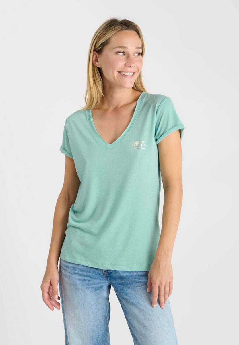 

Базовая футболка TEE Le Temps Des Cerises, синий