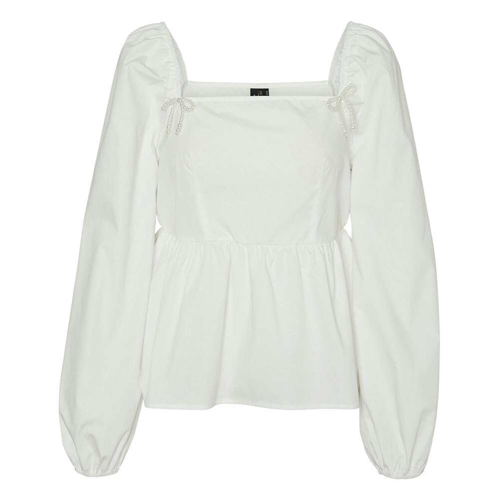 

Блуза Vero Moda Bow Long, белый