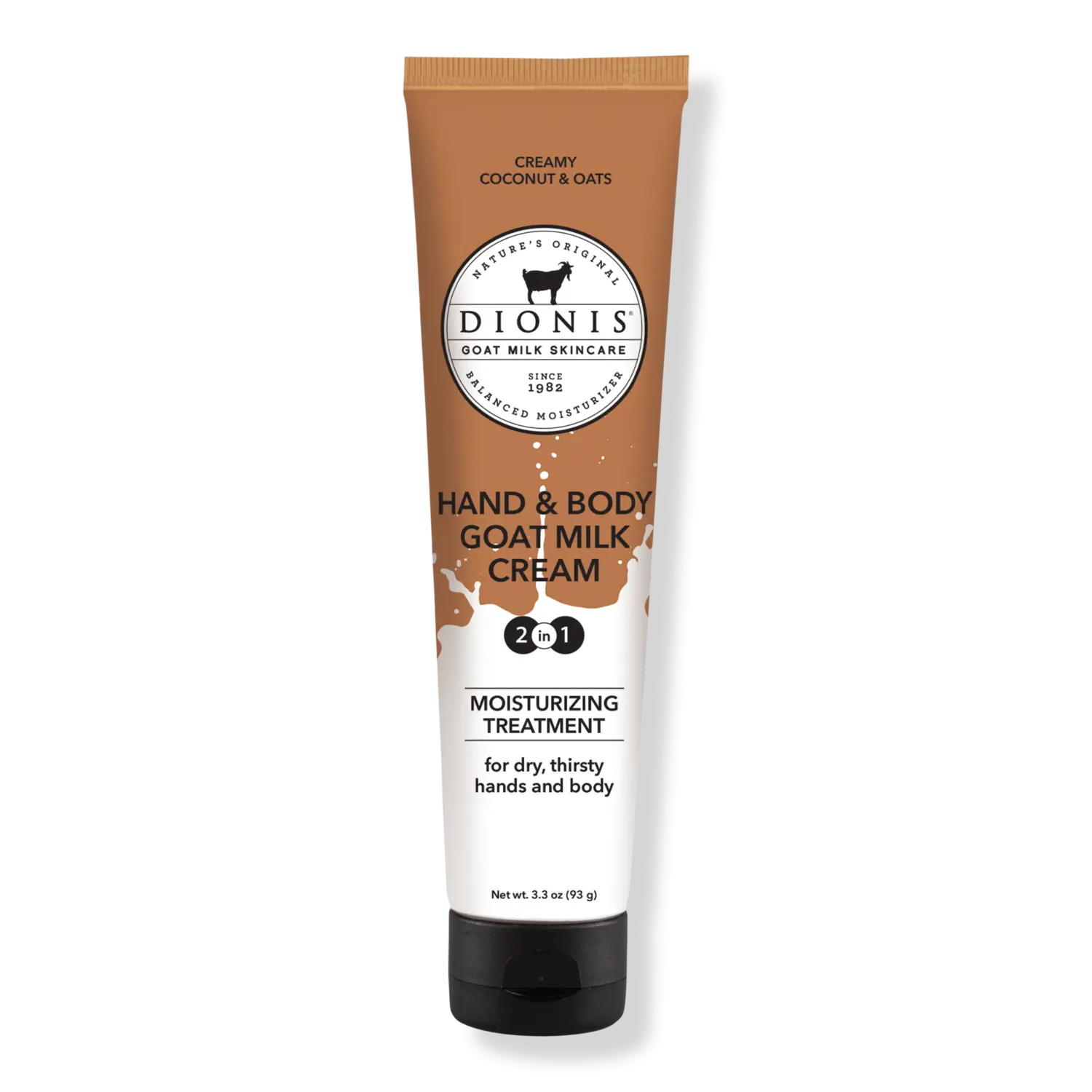 

Крем для рук и тела на основе козьего молока Dionis, Creamy Coconut Oats