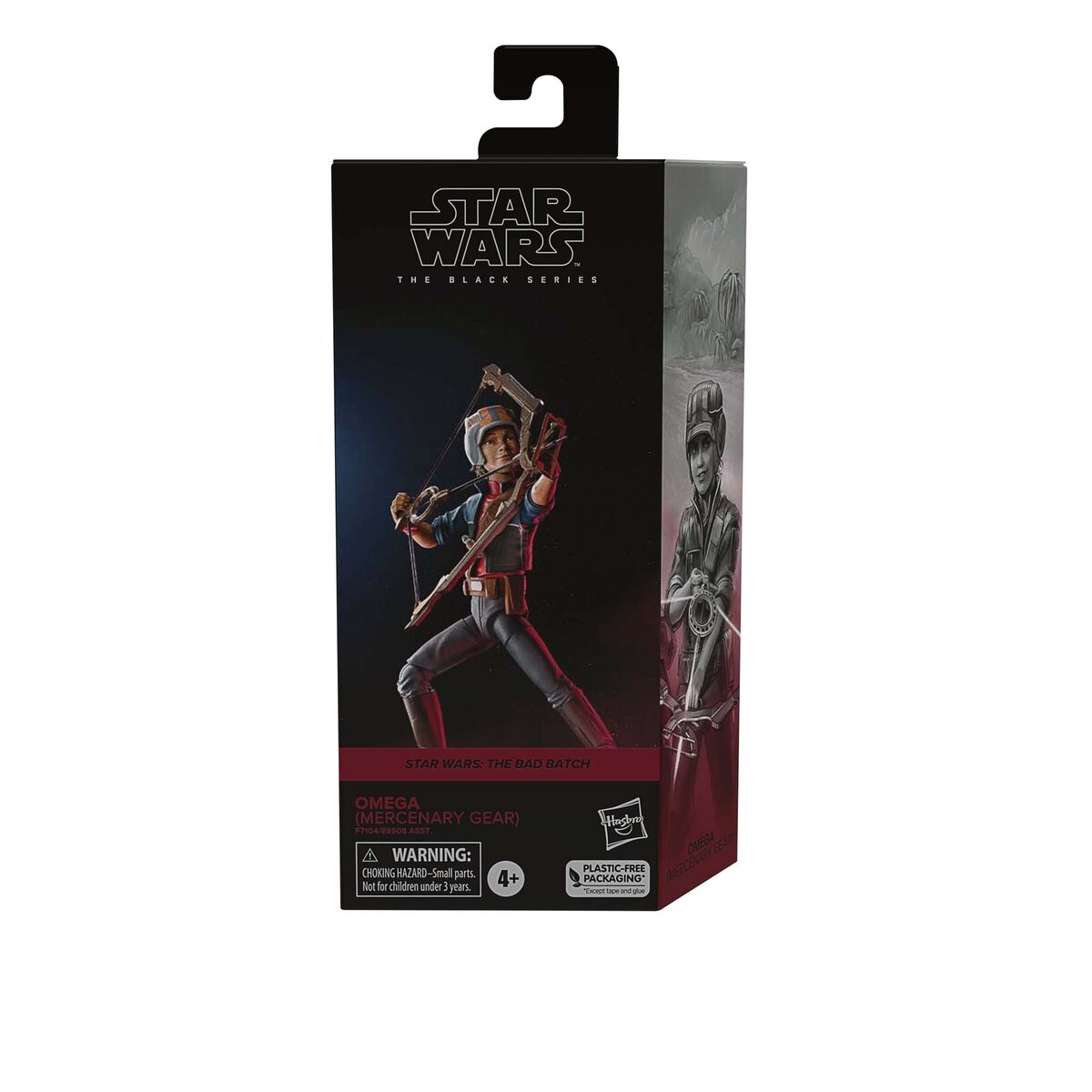 

Рисунок Star Wars Bad Batch Omega Equipo Mercenario Serie Black Grupo Erik