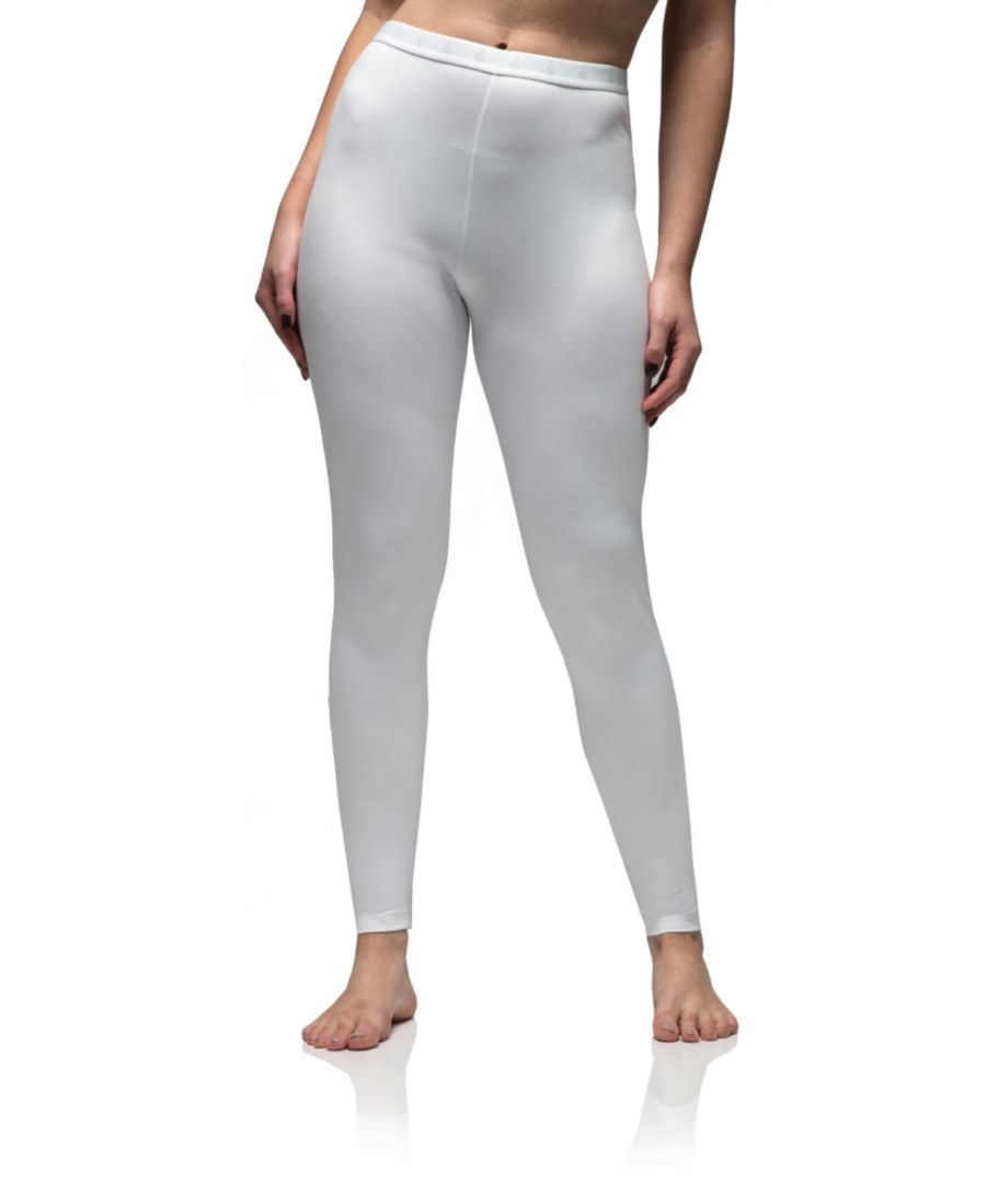 

Женские ультралегкие термоштаны полной длины Heat Holders, White