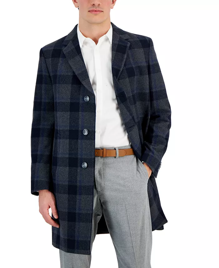 

Мужское пальто Regular-Fit Camber из шерстяной смеси Nautica, синий