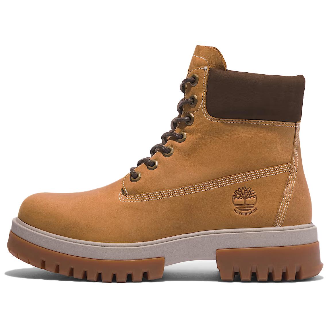

Кожаные сапоги Timberland, Yellow