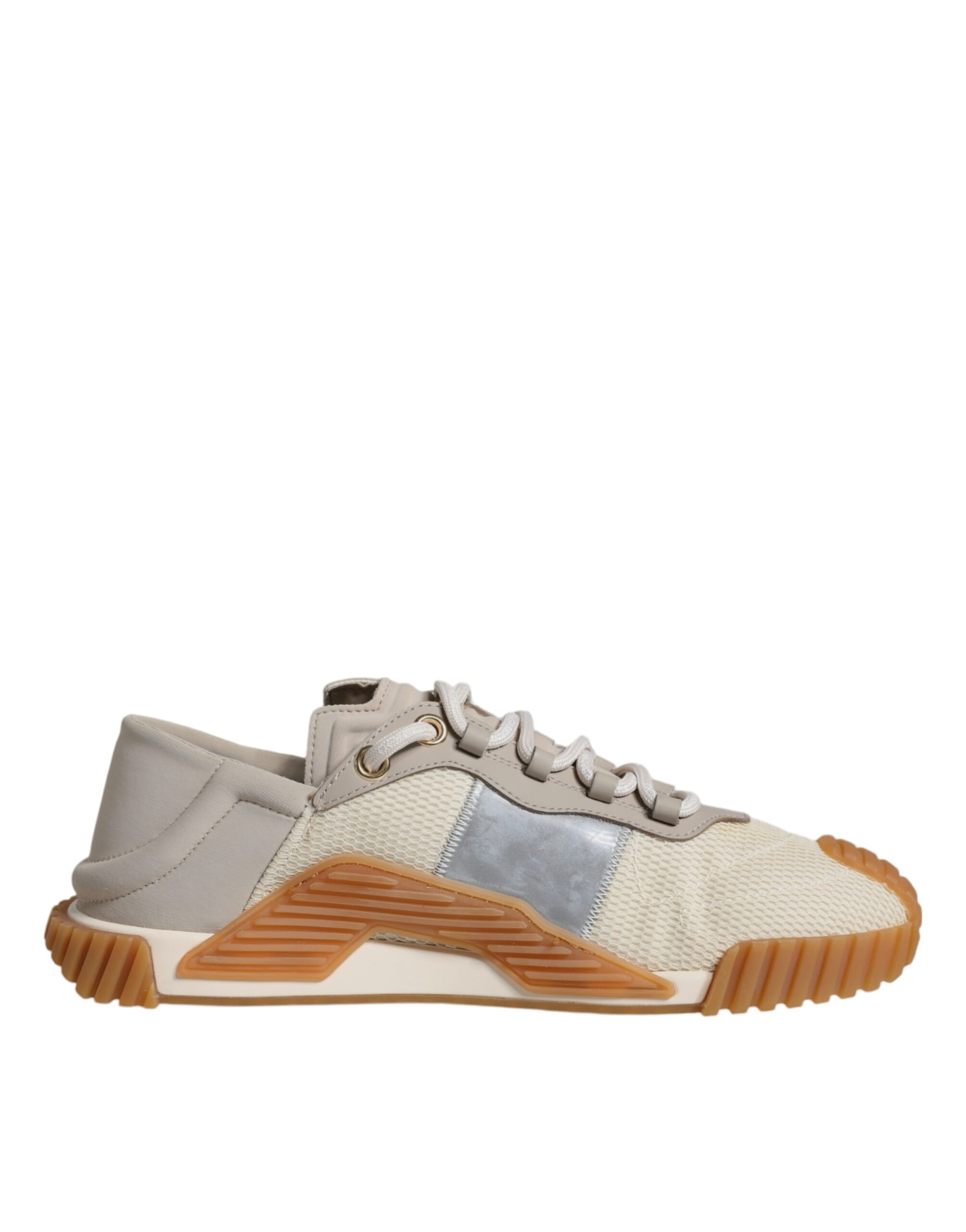 

Бежевые кроссовки на шнуровке NS1 Low Top Dolce & Gabbana