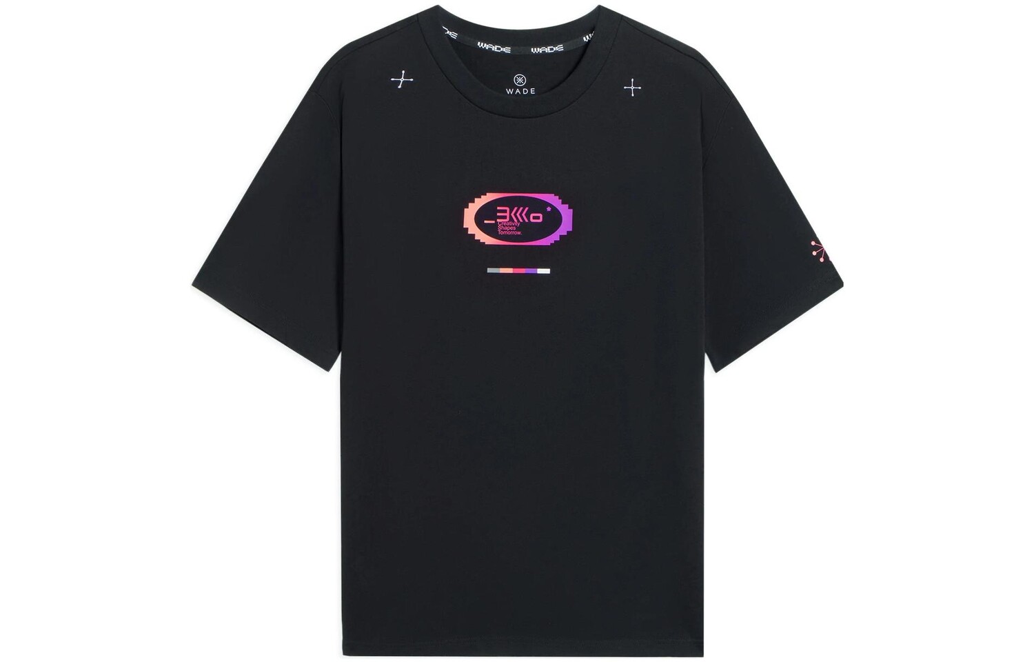 

Футболка Wade Collection мужская черная Lining, черный