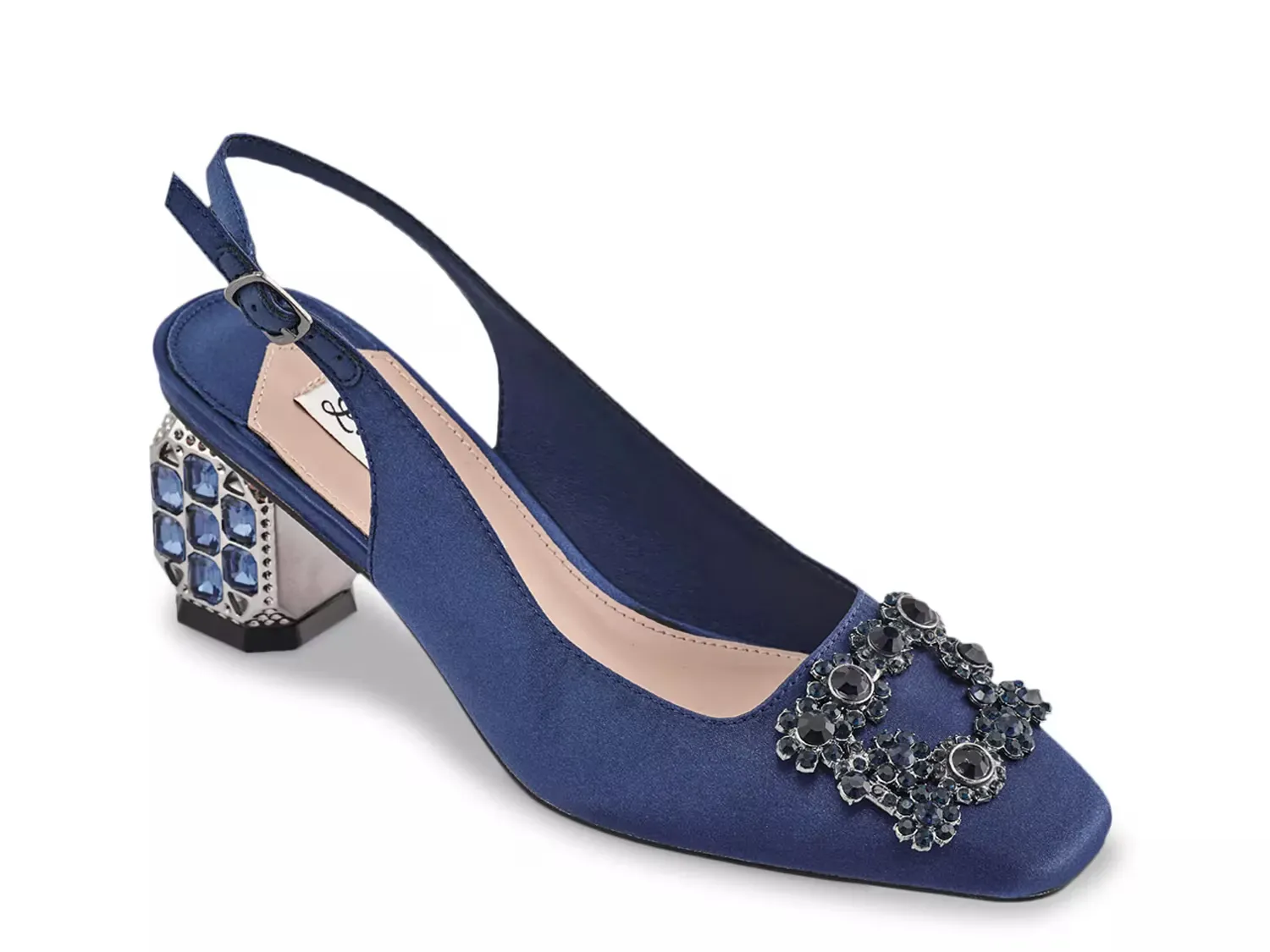 Драгоценные туфли-лодочки Lady Couture, Navy