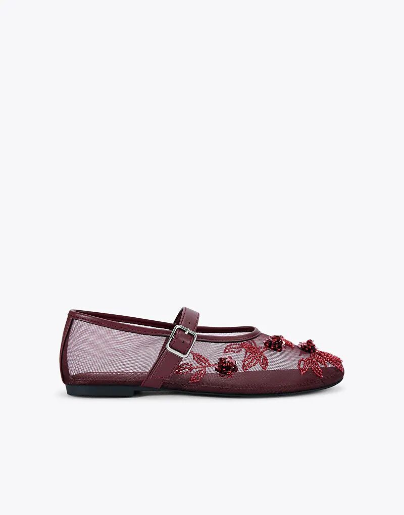 KG Kurt Geiger Нэнси балетки в винном цвете
