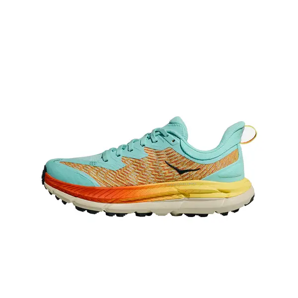 Кроссовки mafate speed 4 'green teal' Hoka One One, зеленый — фото 2