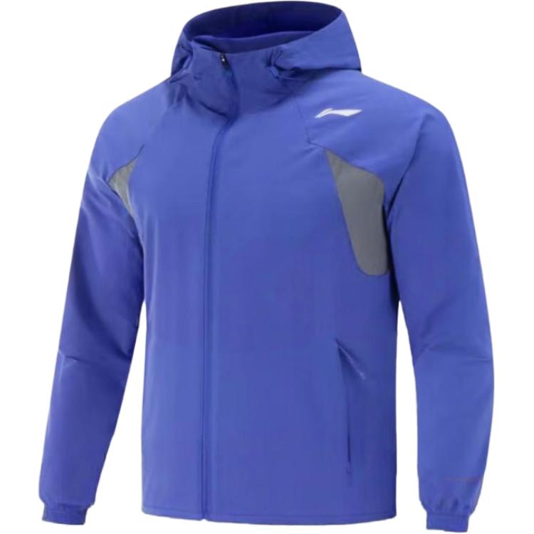 

LINING Куртка мужская ослепительно синяя, Dazzling Blue