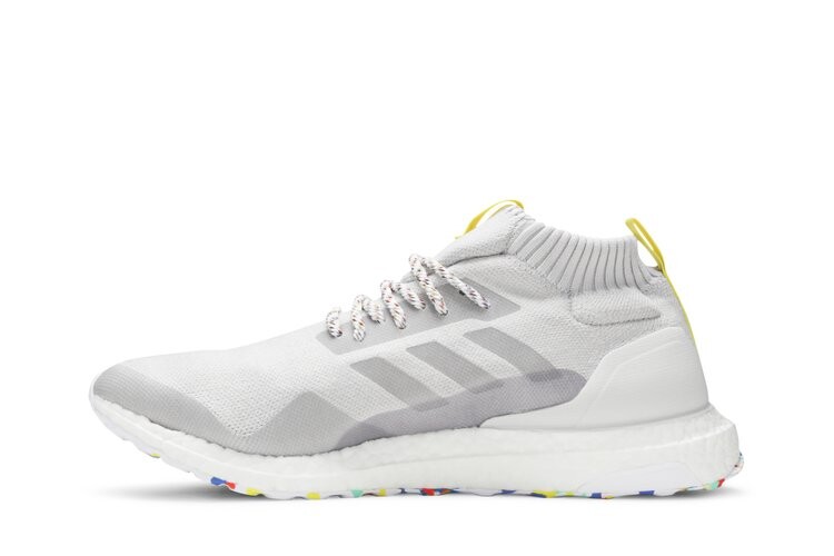Кроссовки Adidas UltraBoost Mid 'Multicolor White', белый — фото 3