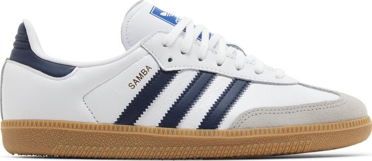 

Кроссовки Samba OG Big Kid 'White Night Indigo Gum', белый