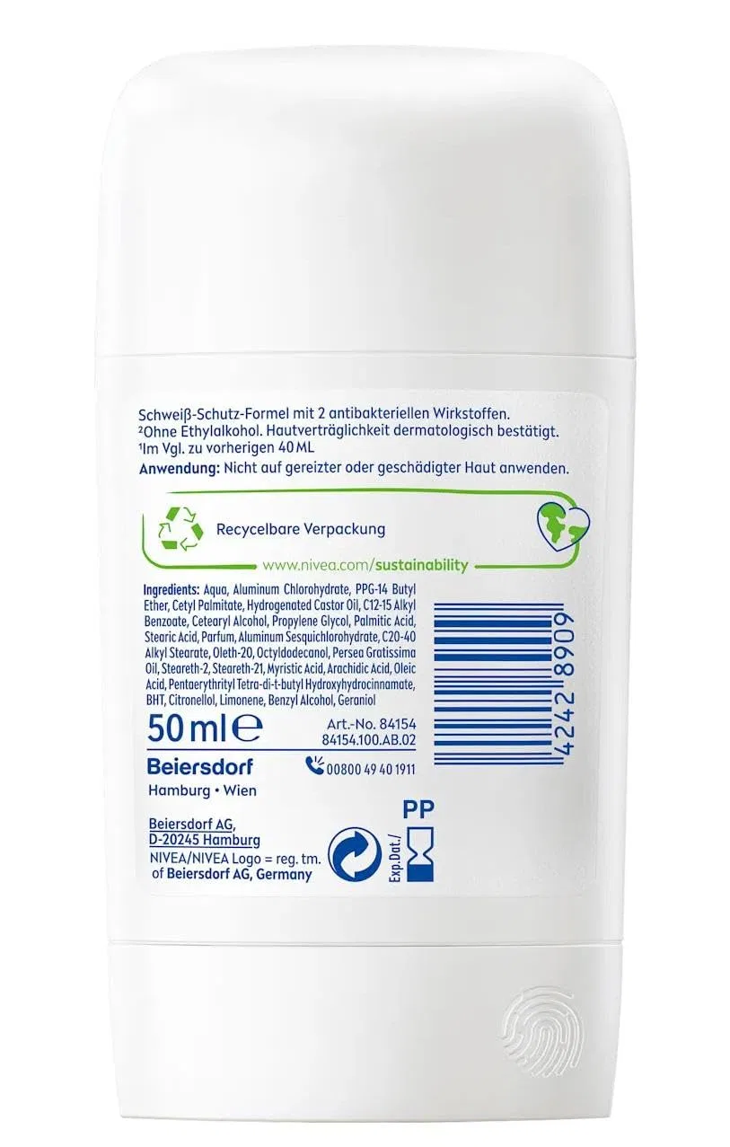 Женский дезодорант-стик Dry Comfort от NIVEA, 5 шт. по 50 мл Nivea — фото 2