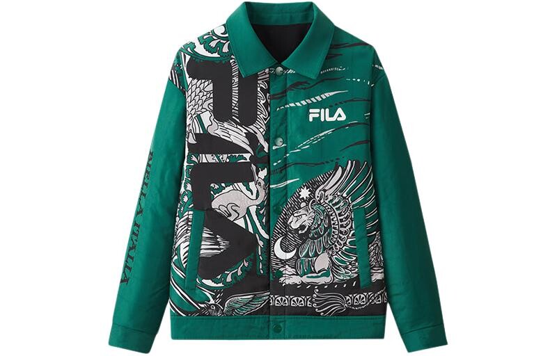 

Детские стеганые куртки Fila Kids, черный