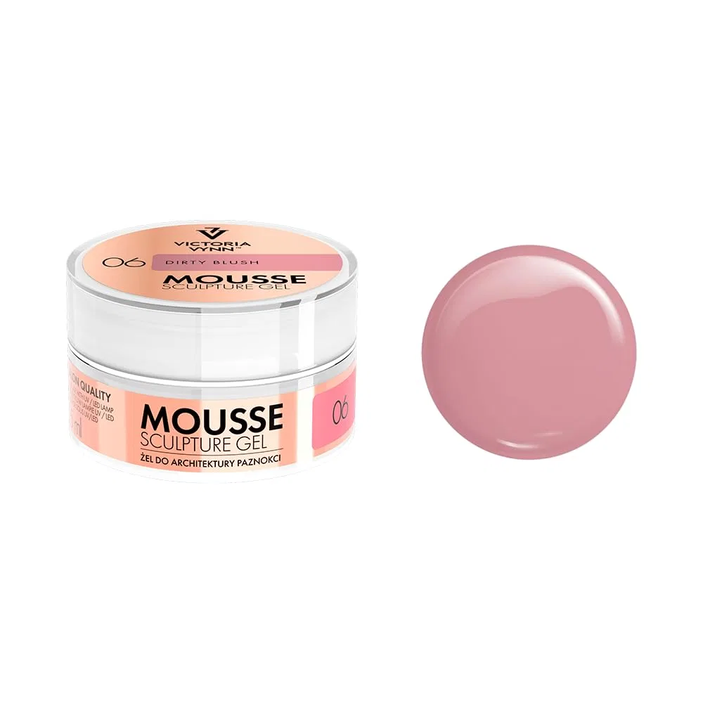 Тиксотропный скульптурный гель для наращивания ногтей «Thixotropic Mousse Sculpture Gel» от Victoria Vynn Victoria Vynn, 06 Dirty Blush