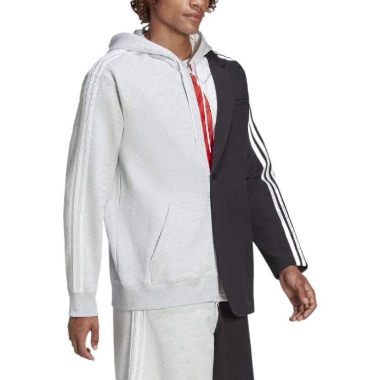 Мужская куртка Kerwin Frost Collection Light Hemp Grey/black Adidas Originals, черный — фото 4