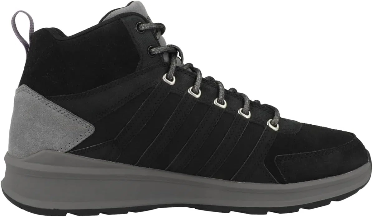 Мужские кроссовки K-Swiss Vista Trainer Midwnt Trainers, Black Charcoal Cadet — фото 3