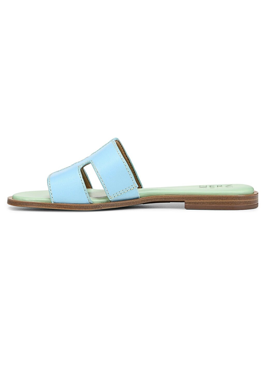 Туфли-лодочки на плоской подошве SLIDES FAME Naturalizer, цвет blue leather