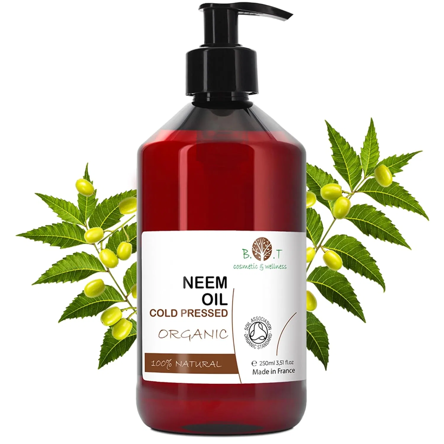 Масло для лица B.O.T Cosmetic & Wellness — Масло нима Garden холодного отжима % чистое