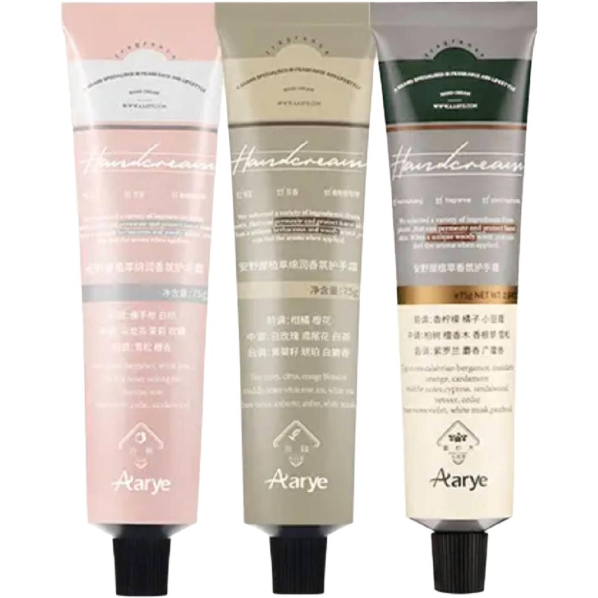 

Aarye Крем для рук Anya с эфирными маслами, туберозой, сандалом и белым мхом Увлажняющий, 75 г/шт