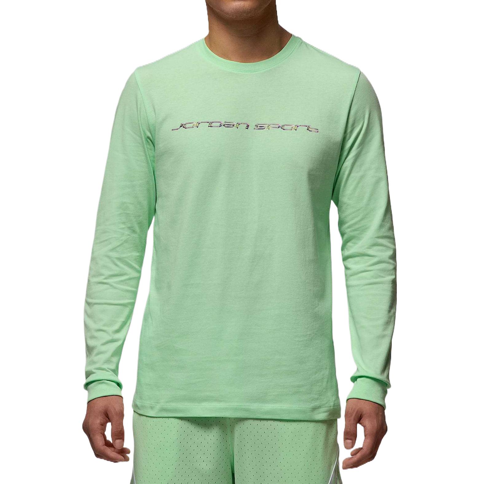 

Jordan Спортивная футболка Dri FIT мужская green, Зеленый, Jordan Спортивная футболка Dri FIT мужская green
