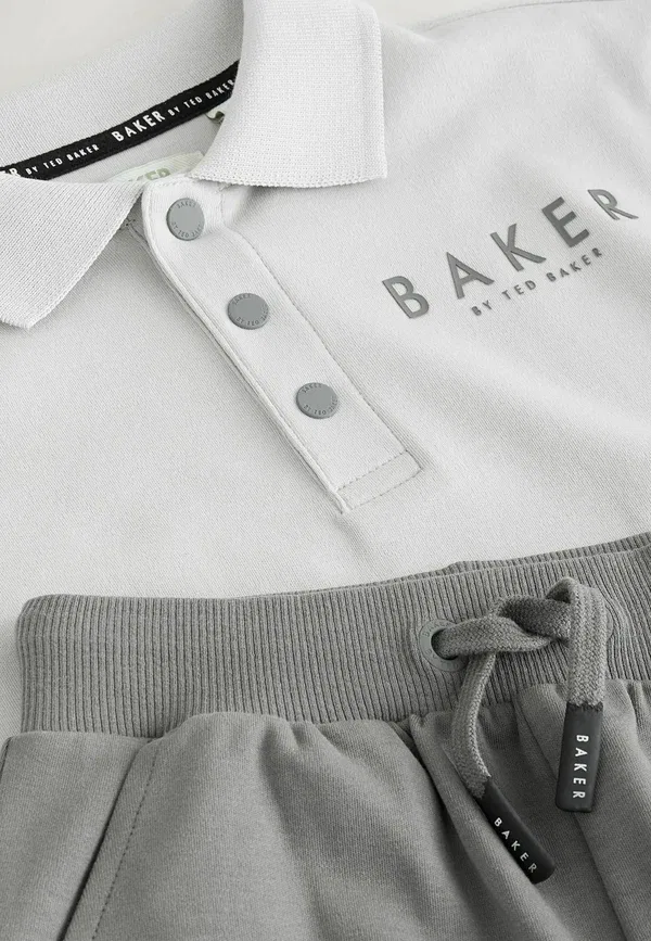 Спортивные штаны из комплекта Regular fit Baker By Ted Baker, серый — фото 4