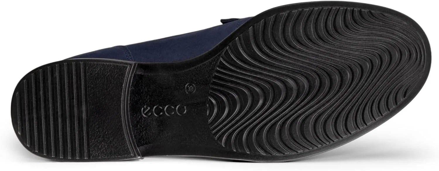 Мужские классические туфли ECCO за 15 пенсов, Navy Nubuck — фото 4