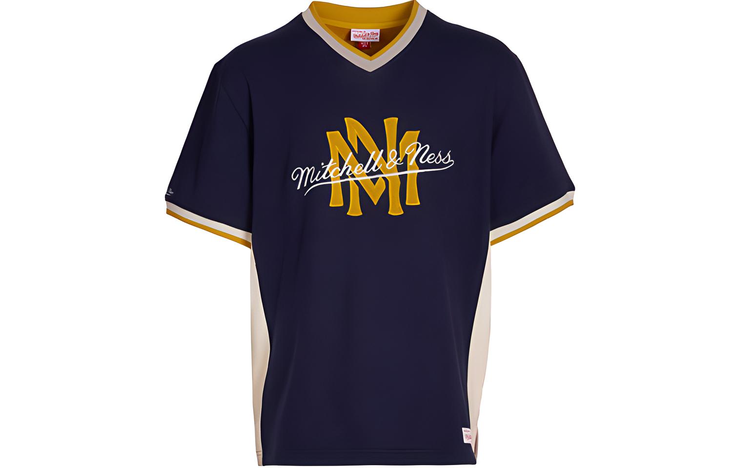 

Mitchell Ness Футболка Mitchell & Ness унисекс темно-синяя