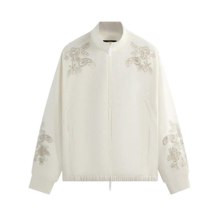 

Спортивная куртка Kith x Wilson Embroidered Mesh Track Jacket, White