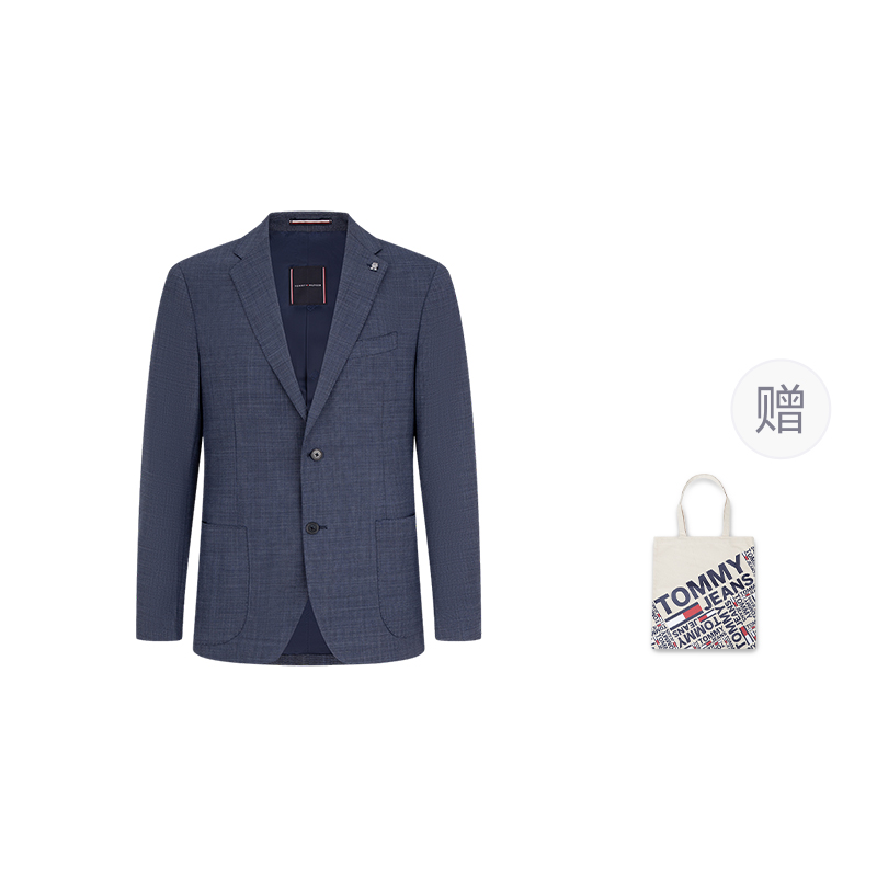 Tommy Hilfiger Мужской деловой костюм темно-синий, Navy Blue 400 — фото 3