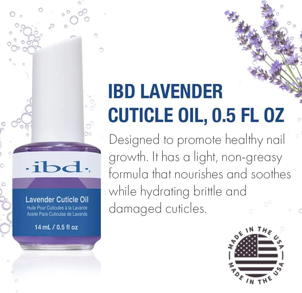 Масло для кутикулы IBD Lavender, 15 мл Ibd — фото 3