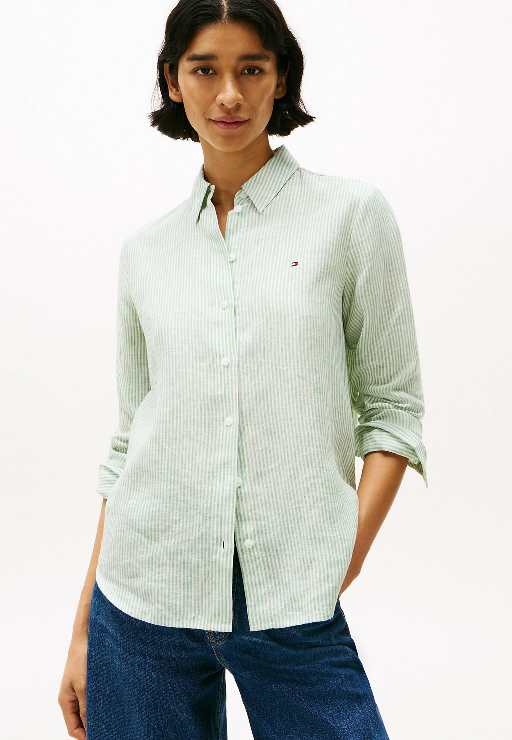 

Блузка на пуговицах RELAXED SHIRT Tommy Hilfiger, мультиколор