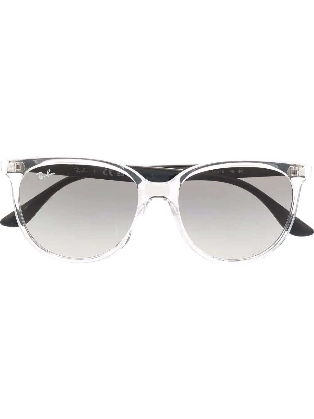 

Солнцезащитные очки с эффектом градиента Ray-Ban, черный