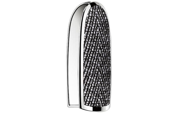 GUERLAIN Винтажный красный бархатный футляр для бальзама для губ с драгоценными камнями — фото 4