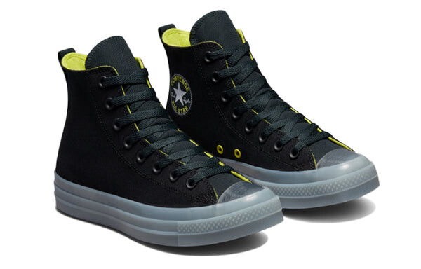 Кроссовки chuck taylor all star cx fleece lined high 'black lime twist' Converse, черный — фото 4