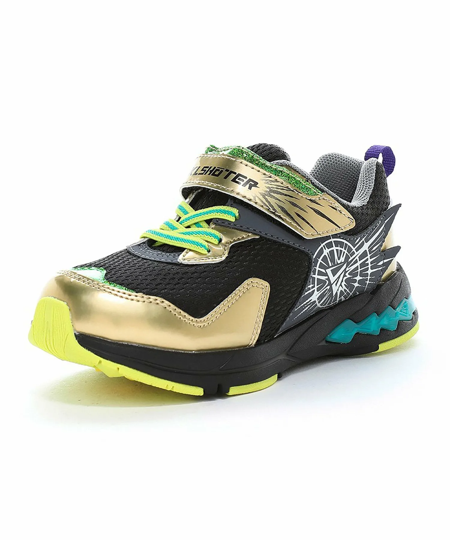 Детские кроссовки MoonStar SK 0079LE золотисто-черного цвета Sklshoter, Gold/Black