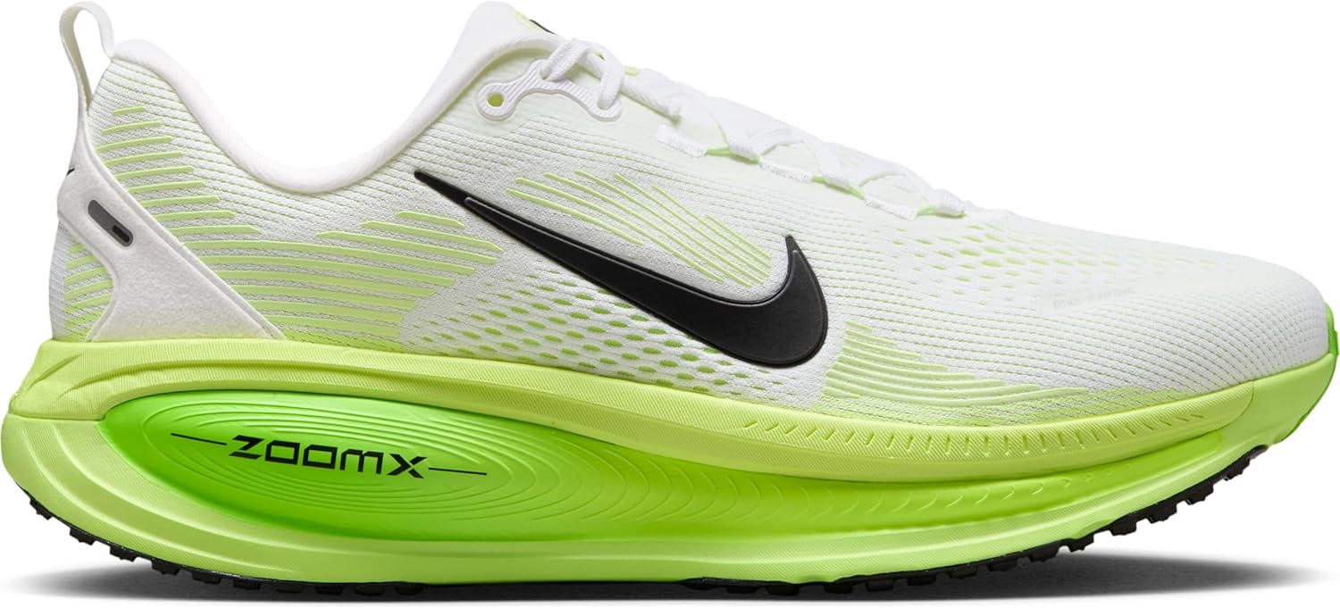

Мужские кроссовки Nike Vomero 18, White/Black/Electric Green/Volt