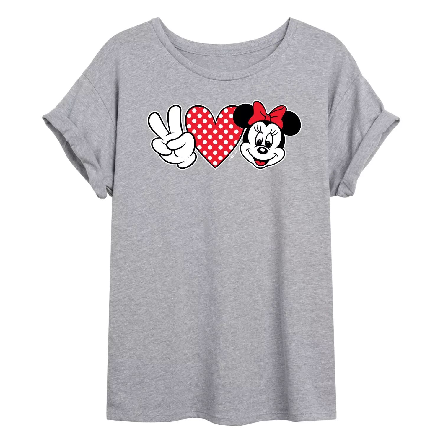 

Футболка с струящимся рисунком Минни Маус для детей Disney's Love Minnie Disney